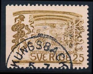 Sverige AFA 562Cv Stemplet