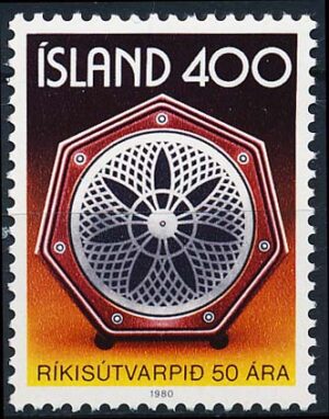 Island AFA 563 Postfrisk