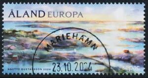 Åland AFA 565 Stemplet