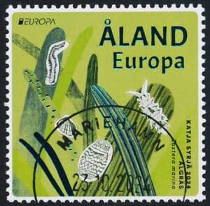 Åland AFA 566 Stemplet