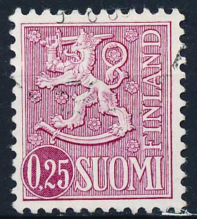 Finland AFA 568H Stemplet