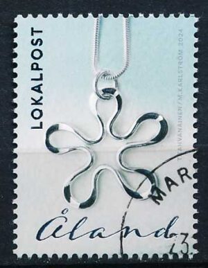 Åland AFA 570 Stemplet
