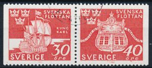Sverige AFA 570Cv+571Ch Stemplet