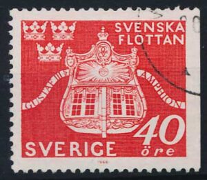 Sverige AFA 571Ch Stemplet