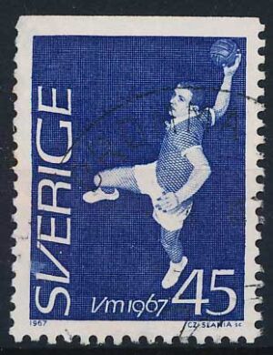 Sverige AFA 574Co Stemplet