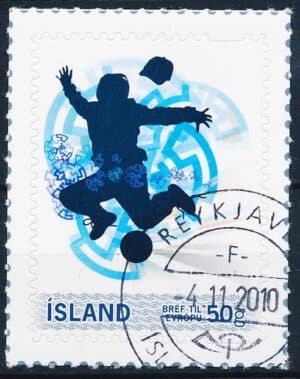 Island AFA 1258 Stemplet