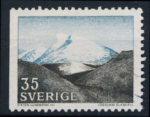 Sverige AFA 581Cv Stemplet