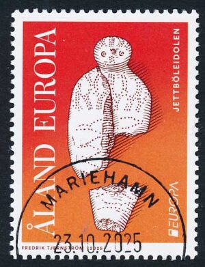 Åland AFA 582 Stemplet