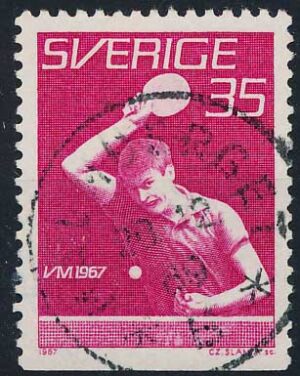 Sverige AFA 583Cn Stemplet