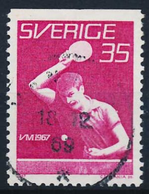 Sverige AFA 583Co Stemplet
