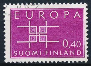 Finland AFA 584 Stemplet