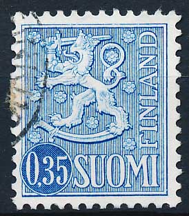 Finland AFA 587H Stemplet