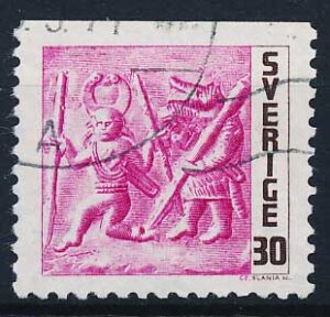Sverige AFA 588Co Stemplet