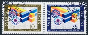 Sverige AFA 590+591 Stemplet