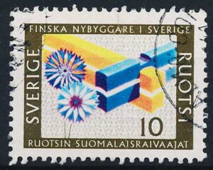 Sverige AFA 590 Stemplet