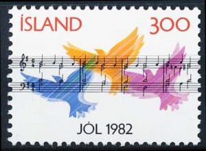 Island AFA 590 Postfrisk