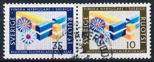Sverige AFA 591+590 Stemplet