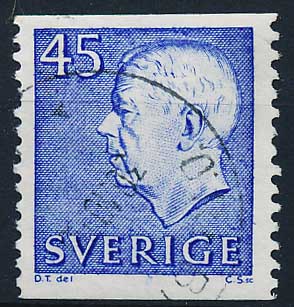 Sverige AFA 592 Stemplet