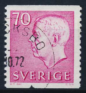 Sverige AFA 593 Stemplet