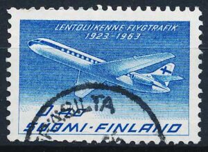 Finland AFA 593 Stemplet
