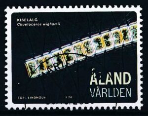 Åland AFA 605 Stemplet