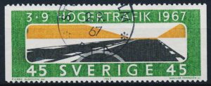 Sverige AFA 595A Stemplet