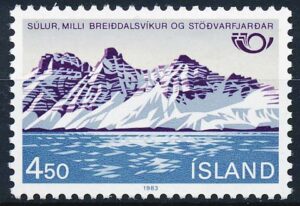 Island AFA 596 Postfrisk