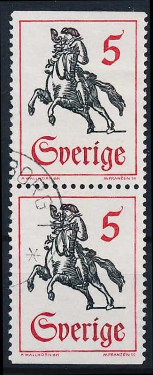 Sverige AFA 596Co+596Cn Stemplet