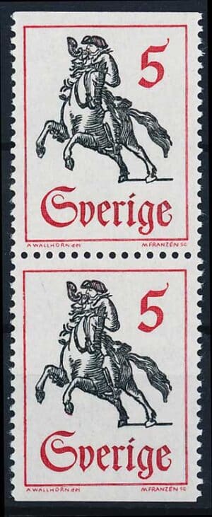 Sverige AFA 596Co+596Cn Postfrisk