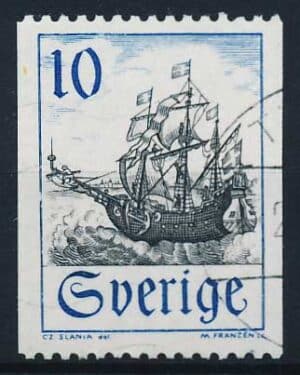 Sverige AFA 597 Stemplet