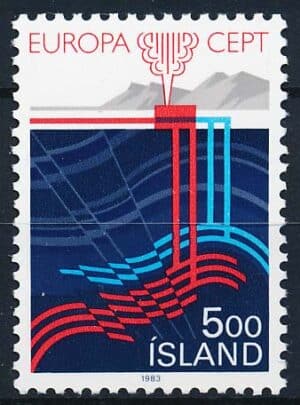 Island AFA 598 Postfrisk