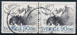 Sverige AFA 599Cv+599Ch Stemplet