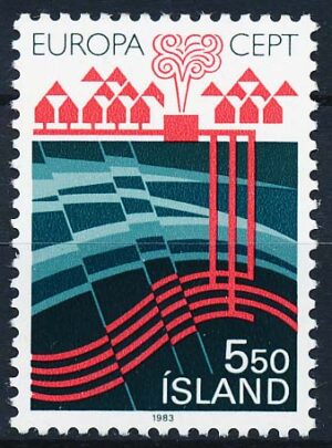 Island AFA 599 Postfrisk