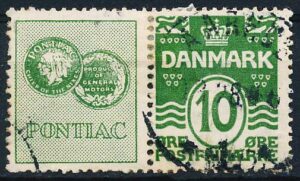 Danmark Reklamemærker 06 Stemplet