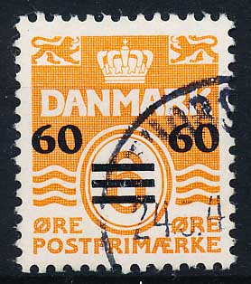 Færøprovisorium AFA 6B Stemplet