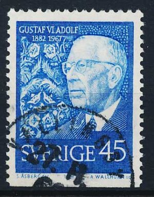 Sverige AFA 600Cn Stemplet