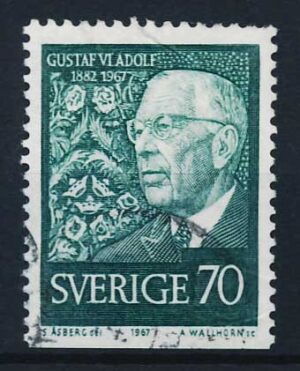Sverige AFA 601Cn Stemplet