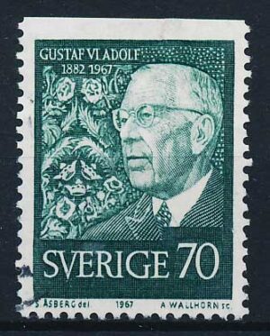 Sverige AFA 601Co Stemplet