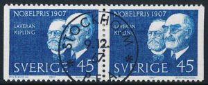 Sverige AFA 603Cv+603Ch Stemplet
