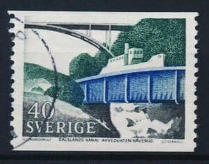 Sverige AFA 604 Stemplet