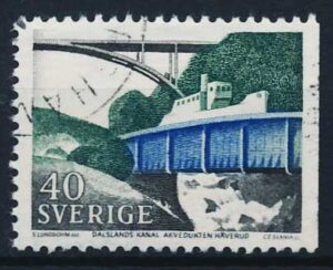 Sverige AFA 604Ch Stemplet