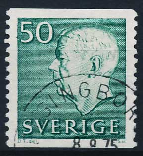 Sverige AFA 605 Stemplet