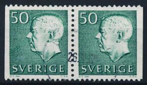 Sverige AFA 605Cv+605Ch Stemplet