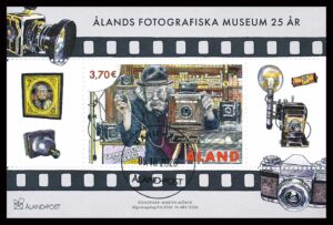 Åland AFA 606 Miniark Stemplet