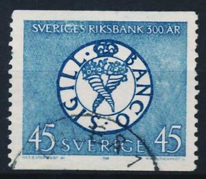 Sverige AFA 609 Stemplet