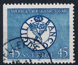 Sverige AFA 609Cv Stemplet