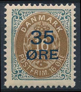 Danmark AFA 60 Ubrugt