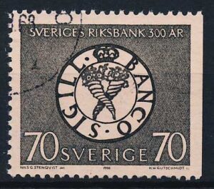 Sverige AFA 610Ch Stemplet