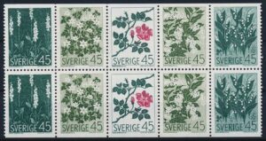 Sverige AFA 611-615 10-Blok Postfrisk