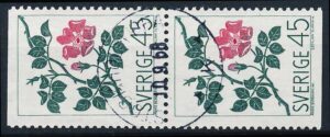 Sverige AFA 613Co+613Cn Stemplet